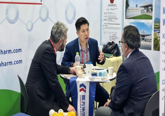 En el recinto ferial: Fipharm Food y Fipharm Group participan en CPHI Korea 2026